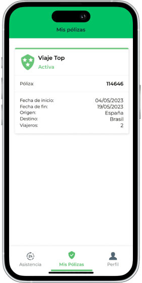 App seguro de viaje